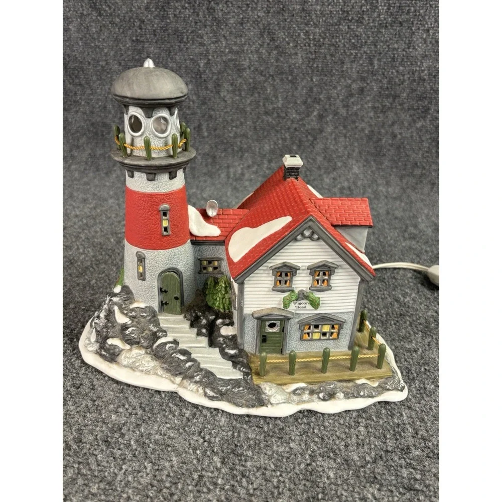 Department 56 Pigeonhead Lighthouse New England Village Series #56537U